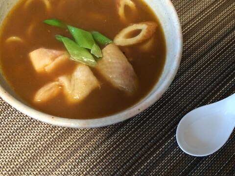 白だしで簡単カレーうどん